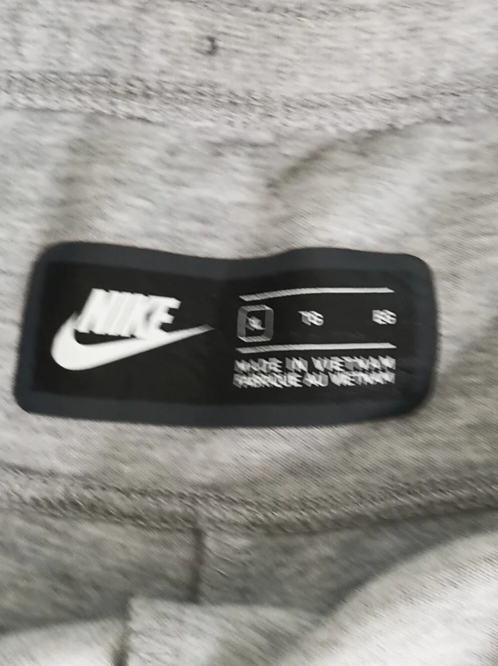 Nike Men's Sportswear Tech Gray Fleece Jogger Pants Size XL
